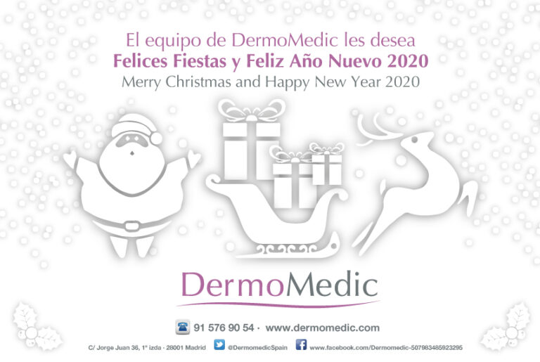 Dermomedic - Feliz Navidad y Próspero Año Nuevo 2020