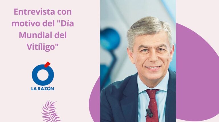 Dermomedic - Entrevista periódico La Razón - Día Mundial del Vitíligo